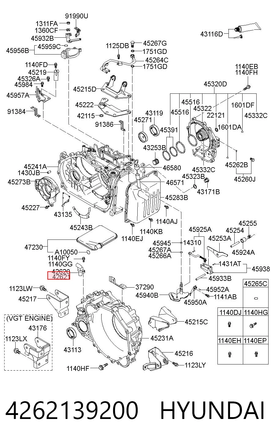 4262139200 Hyundai/Kia