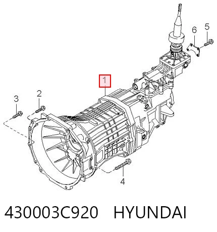 Mechaniczna skrzynia biegów w komplecie do KIA Sorento I JC