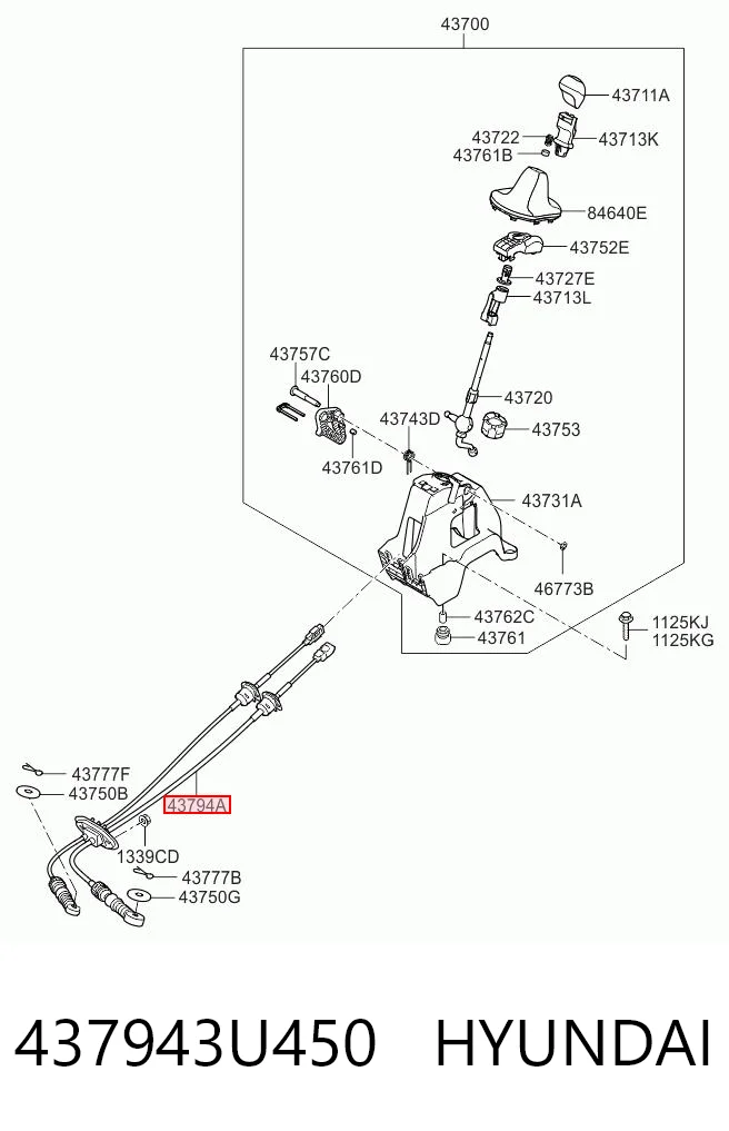 437943U450 Hyundai/Kia