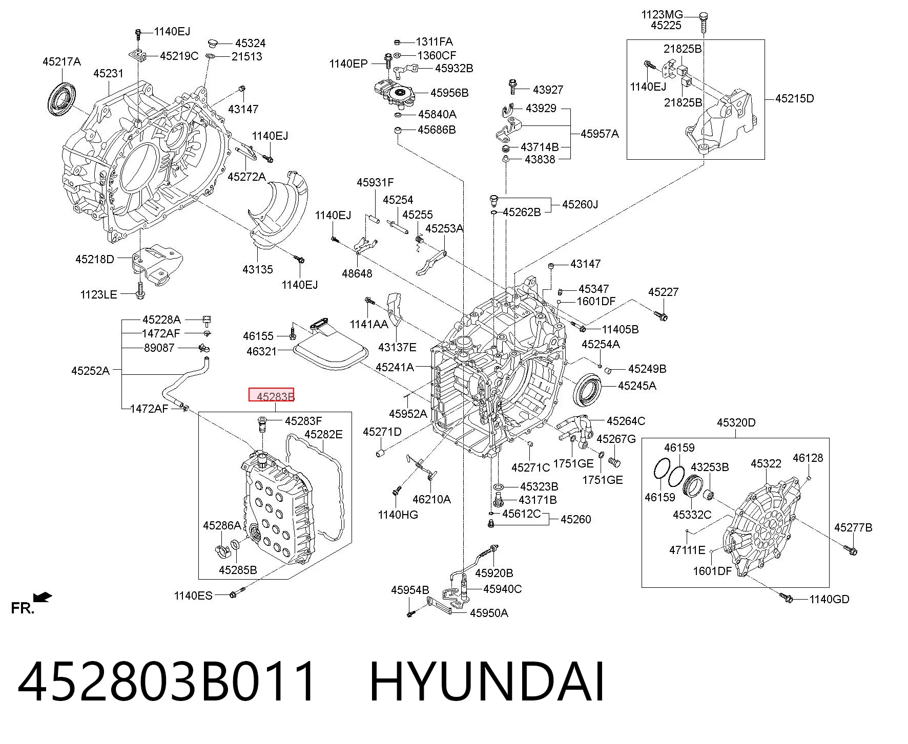 452803B011 Hyundai/Kia