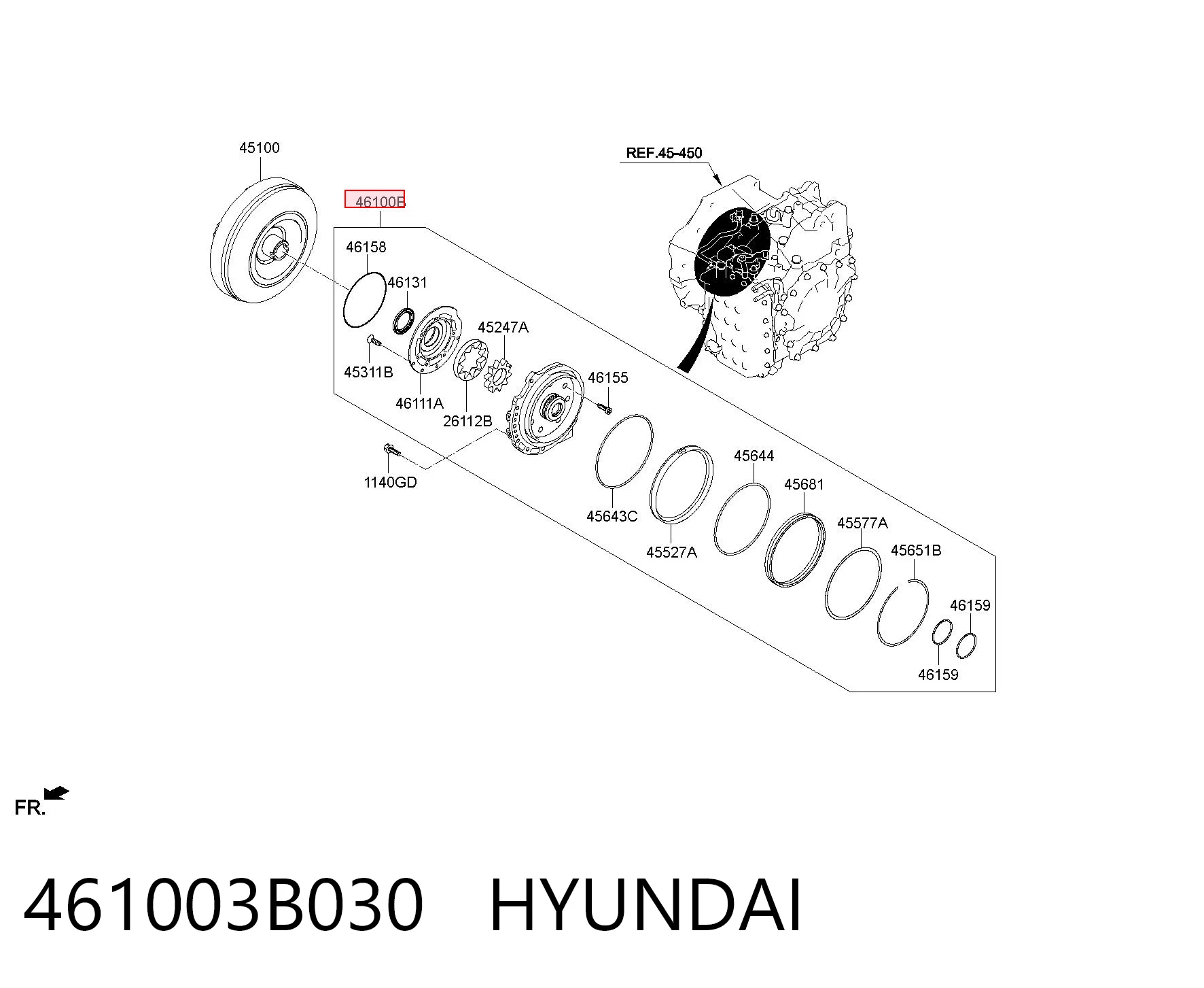 Pompa oleju do Hyundai Santa Fe III DM