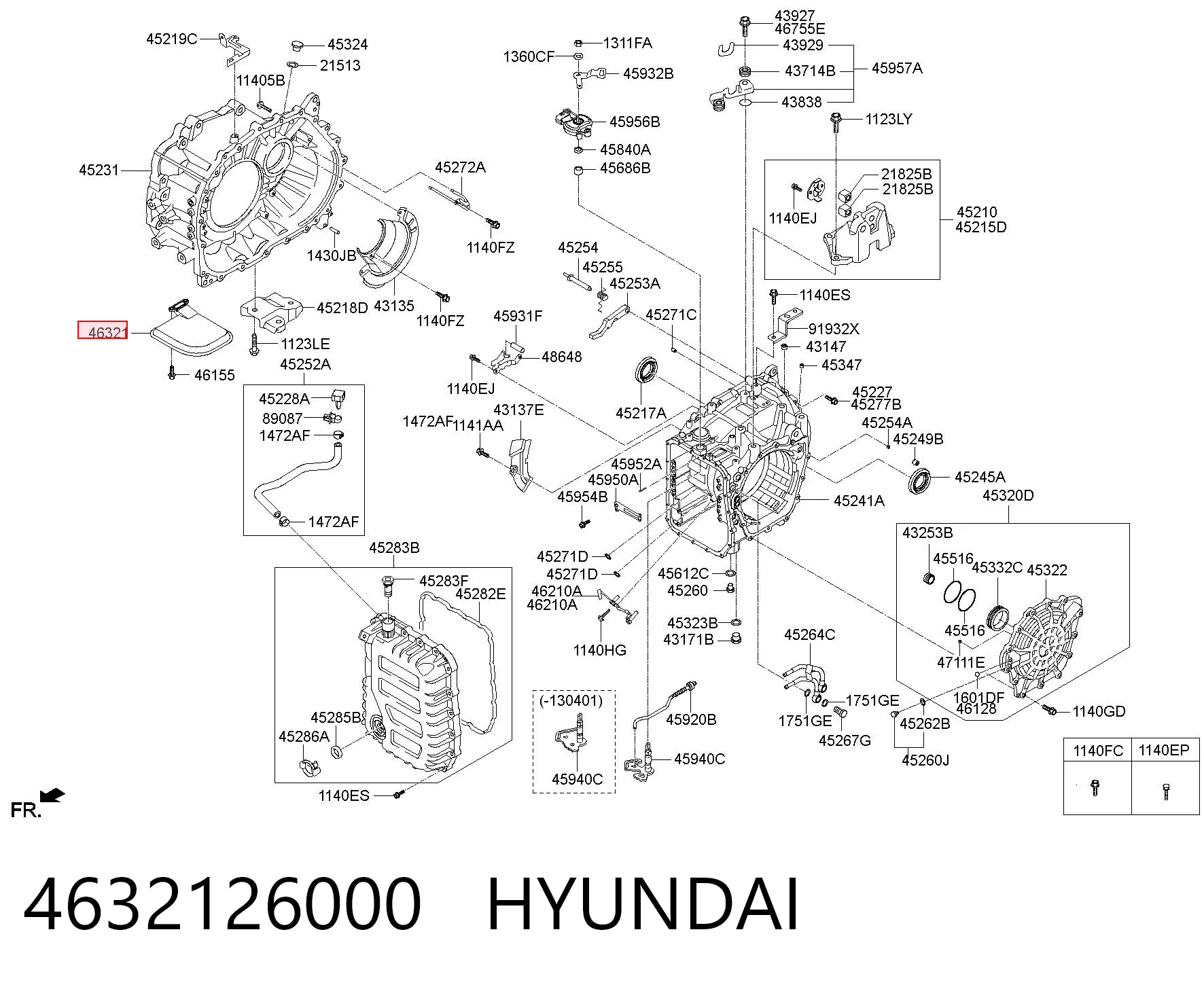4632126000 Hyundai/Kia