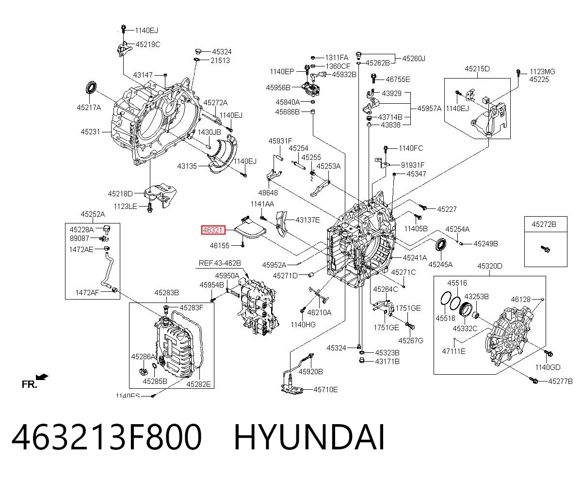Filtr automatycznej skrzyni biegów do SsangYong Korando C 