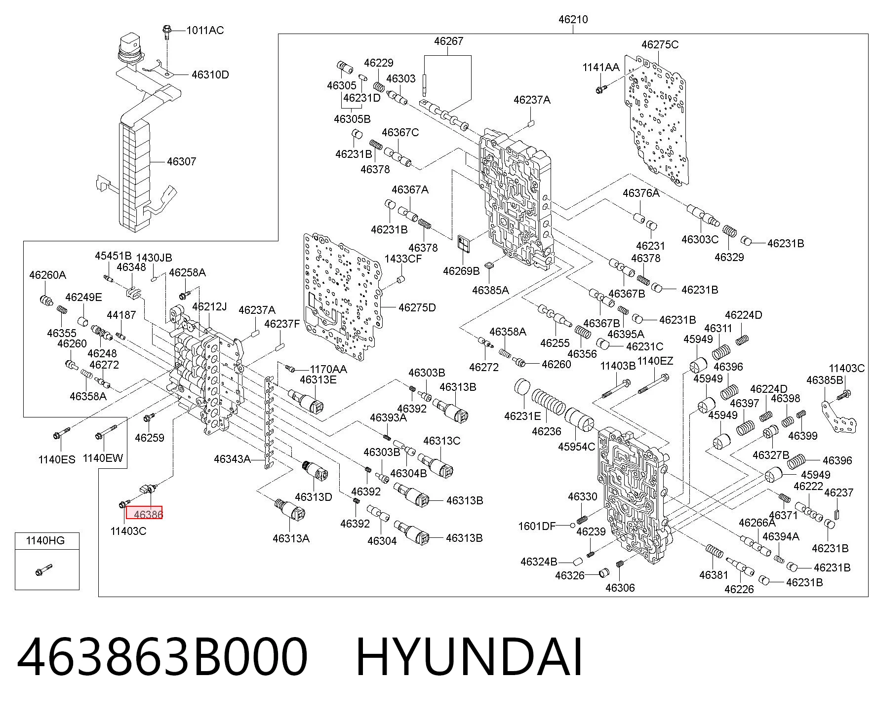 463863B000 Hyundai/Kia
