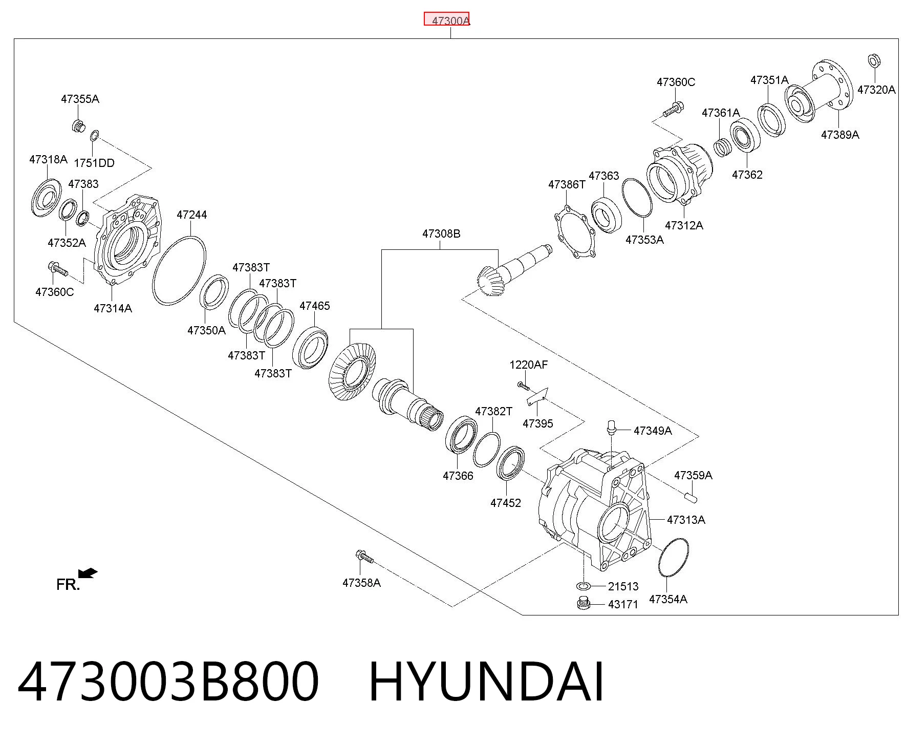473003B800 Hyundai/Kia