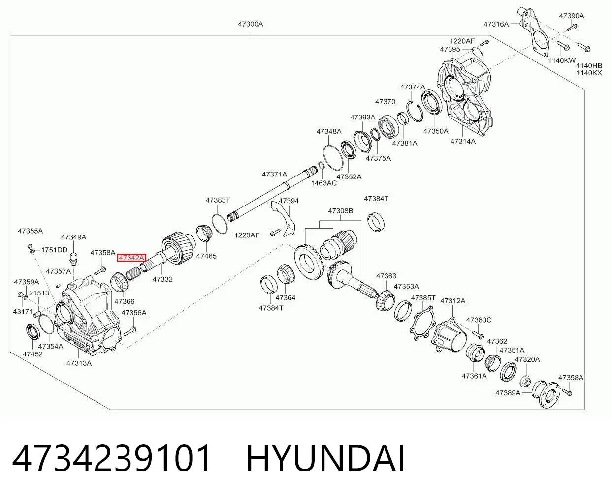 4734239101 Hyundai/Kia