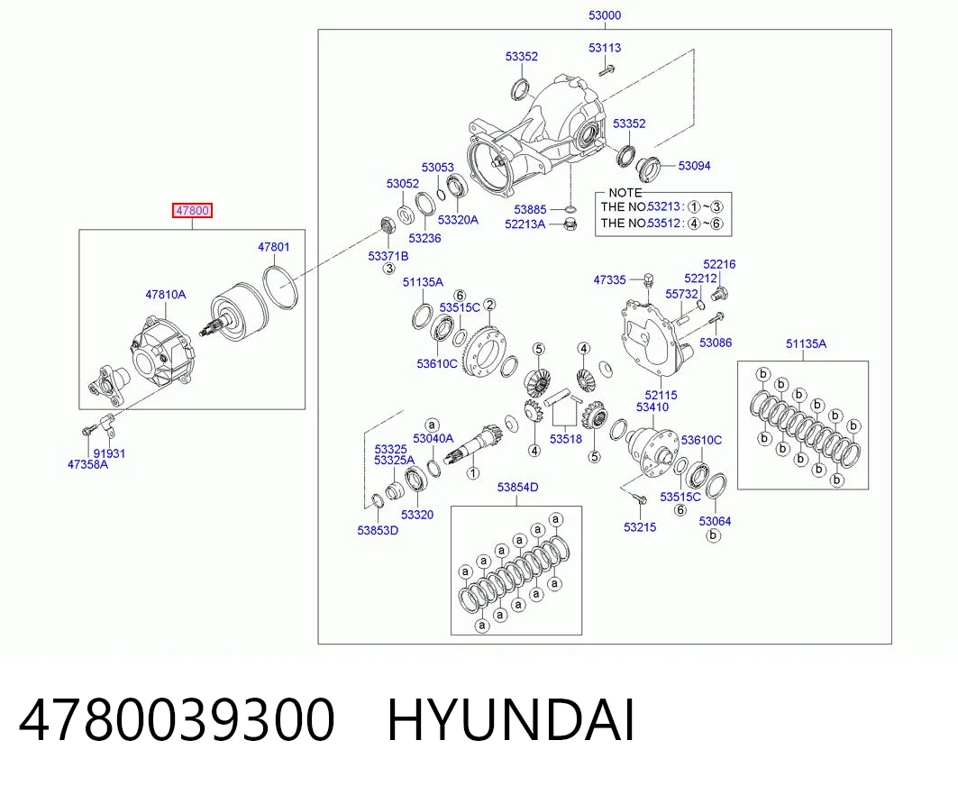 4780039300 Hyundai/Kia Sprzęgło załączania tylnego mostu