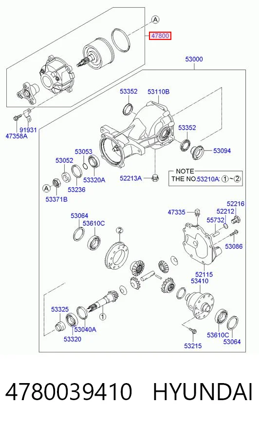 4780039410 Hyundai/Kia