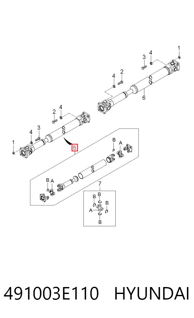 491003E110 Hyundai/Kia