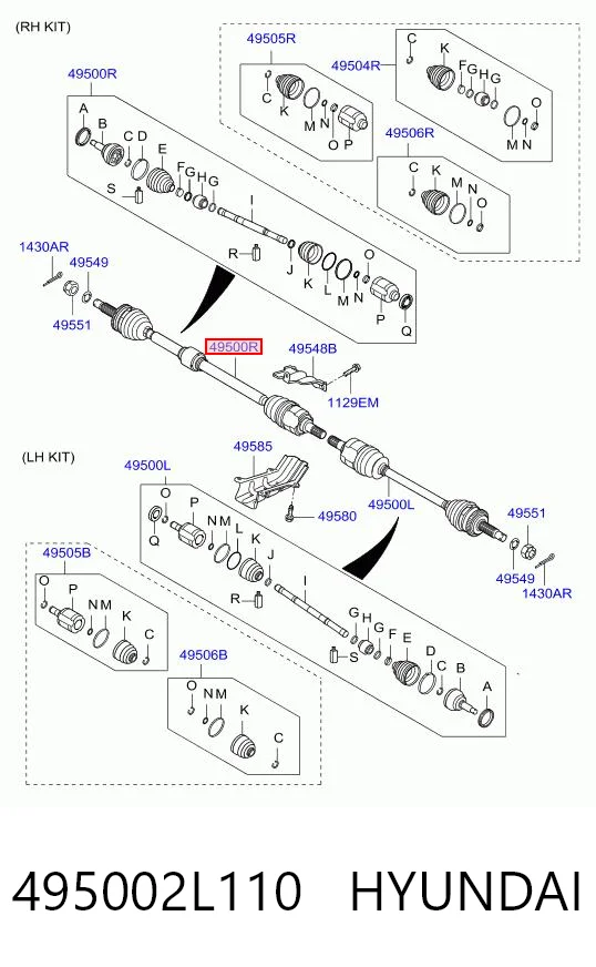 495002L110 Hyundai/Kia