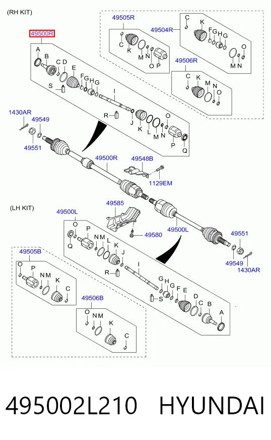 495002L210 Hyundai/Kia