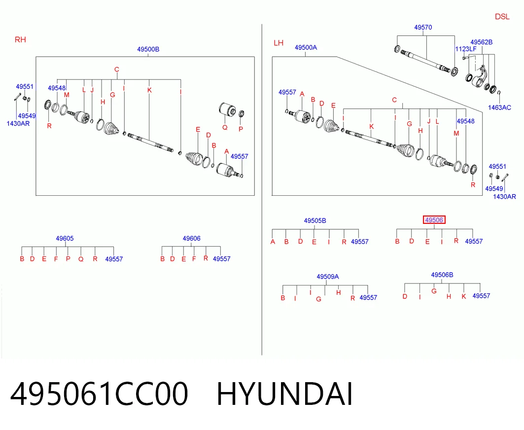495061CC00 Hyundai/Kia