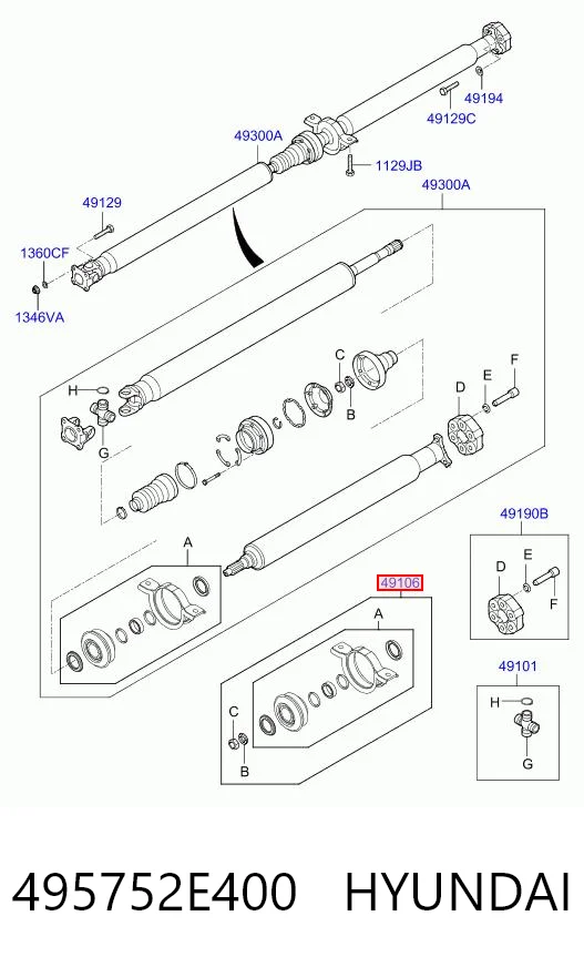 495752E400 Hyundai/Kia