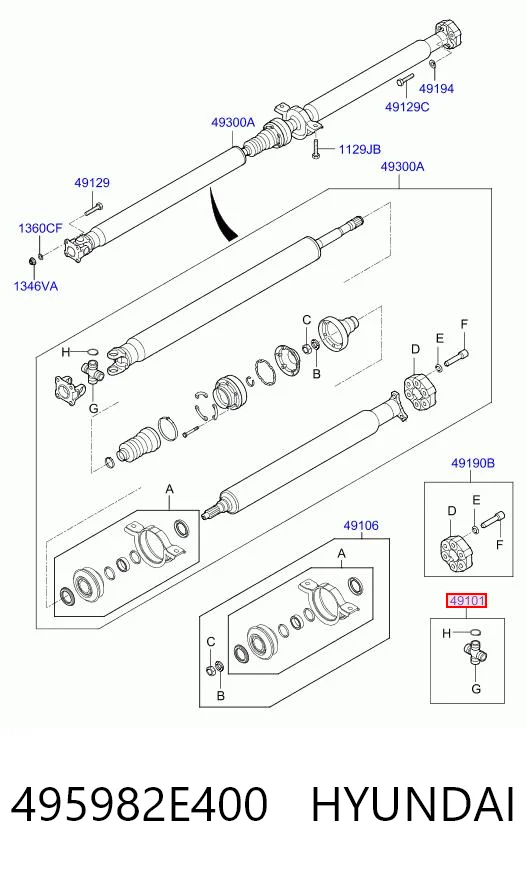 495982E400 Hyundai/Kia