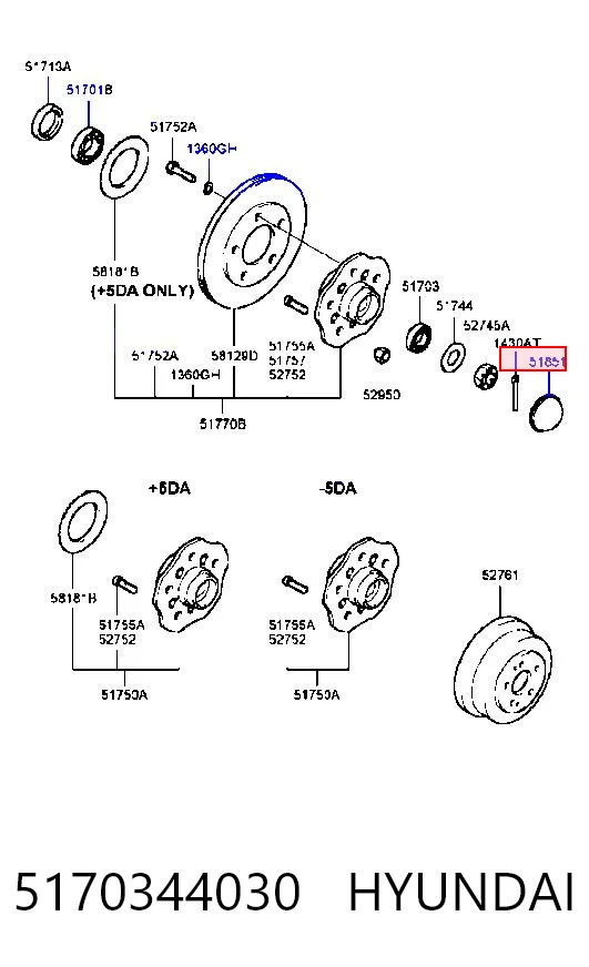 5170344030 Hyundai/Kia