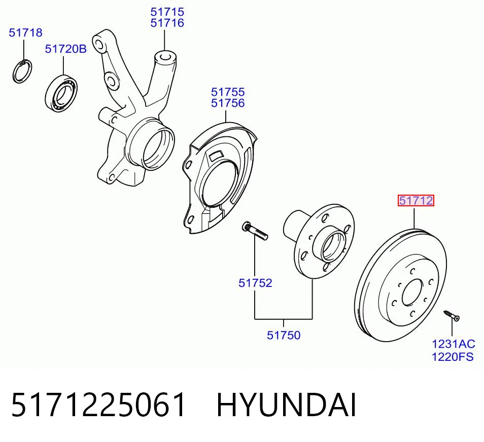 5171225061 Hyundai/Kia