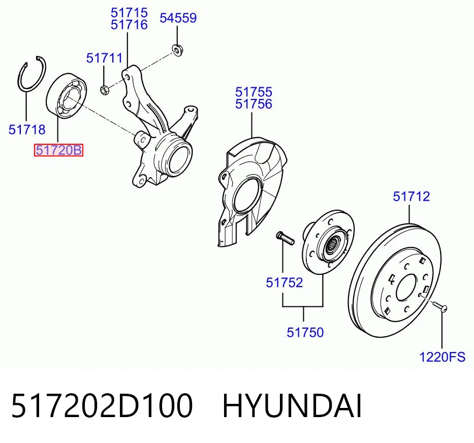 517202D100 Hyundai/Kia