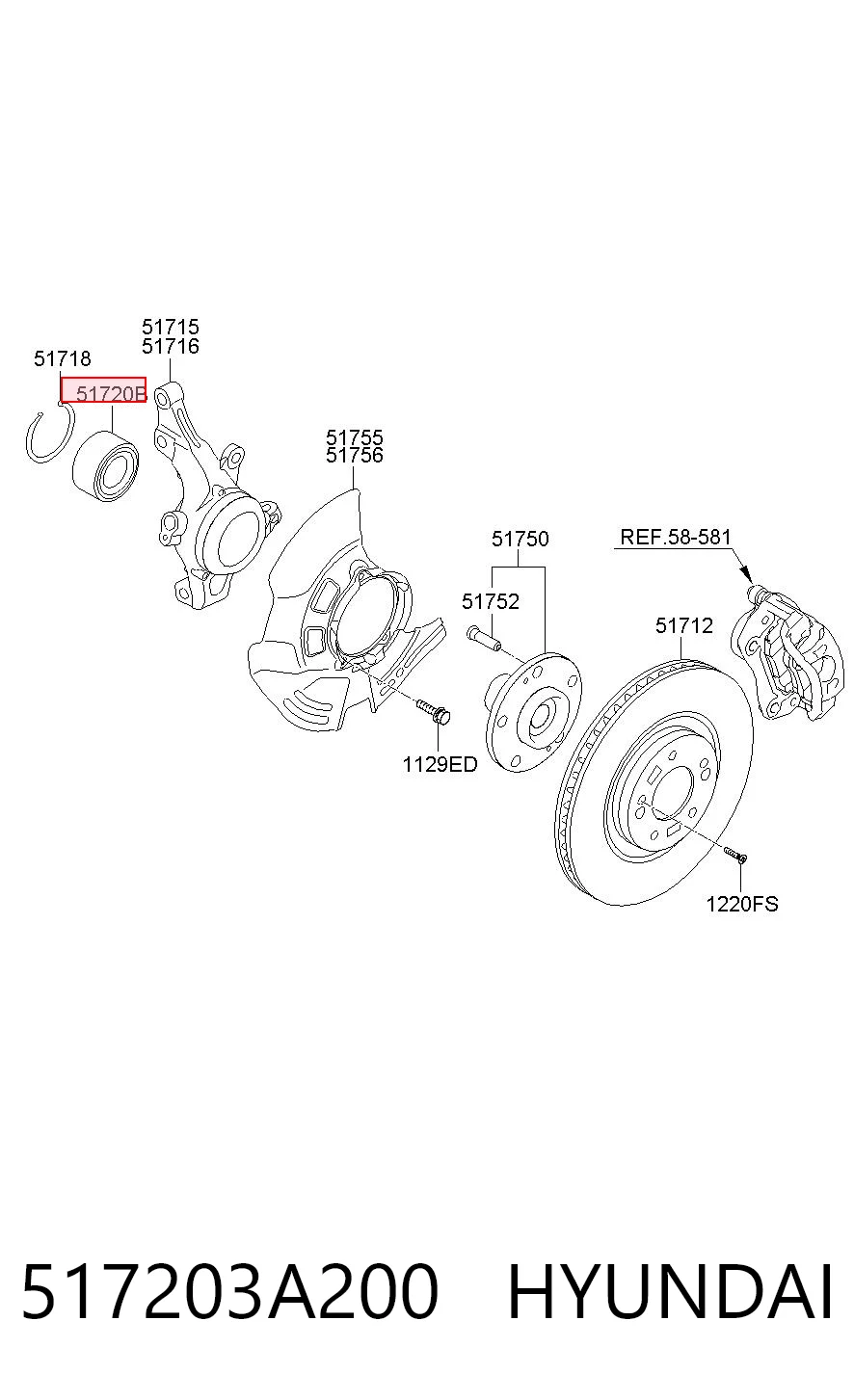517203A200 Hyundai/Kia