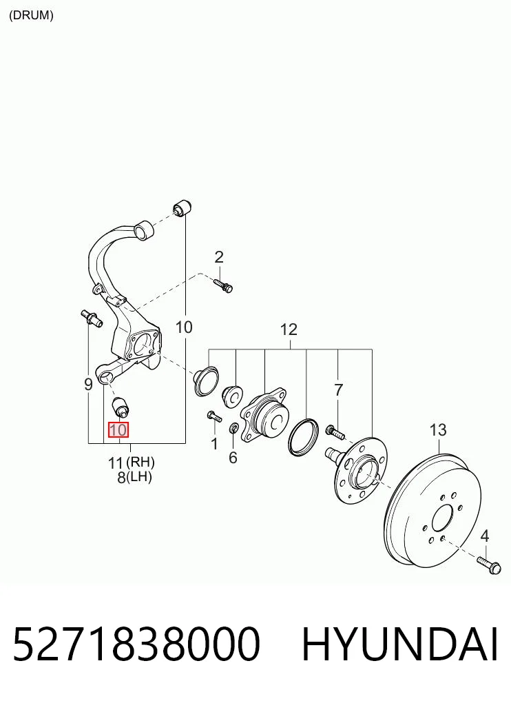 5271838000 Hyundai/Kia