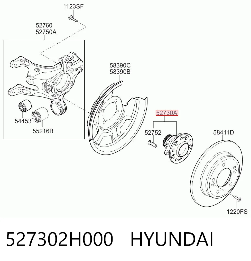 527302H000 Hyundai/Kia