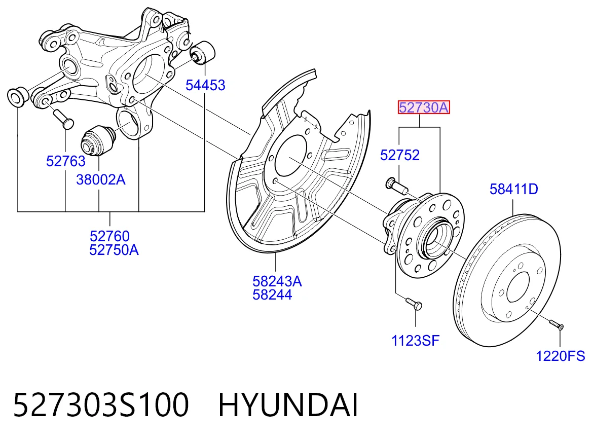 527303S100 Hyundai/Kia