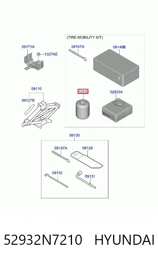 52932N7210 Hyundai/Kia