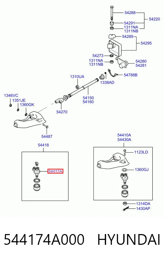 544174A000 Hyundai/Kia
