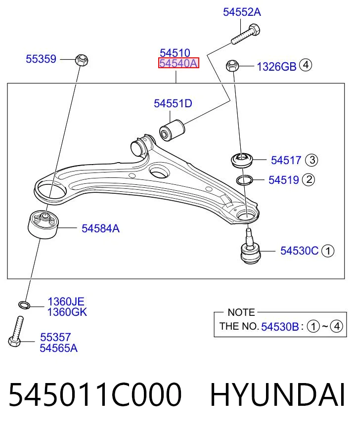 545011C000 Hyundai/Kia