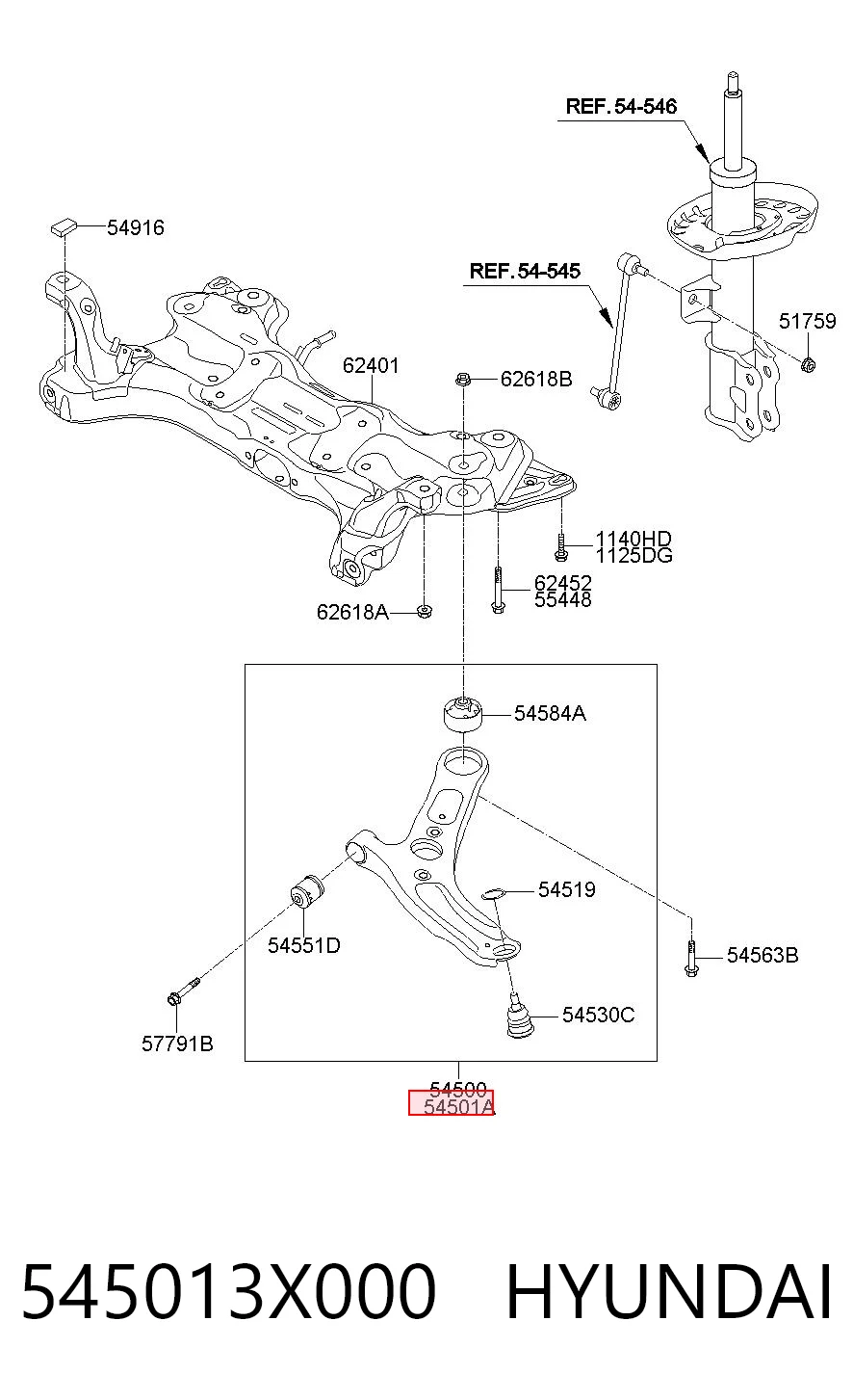 545013X000 Hyundai/Kia