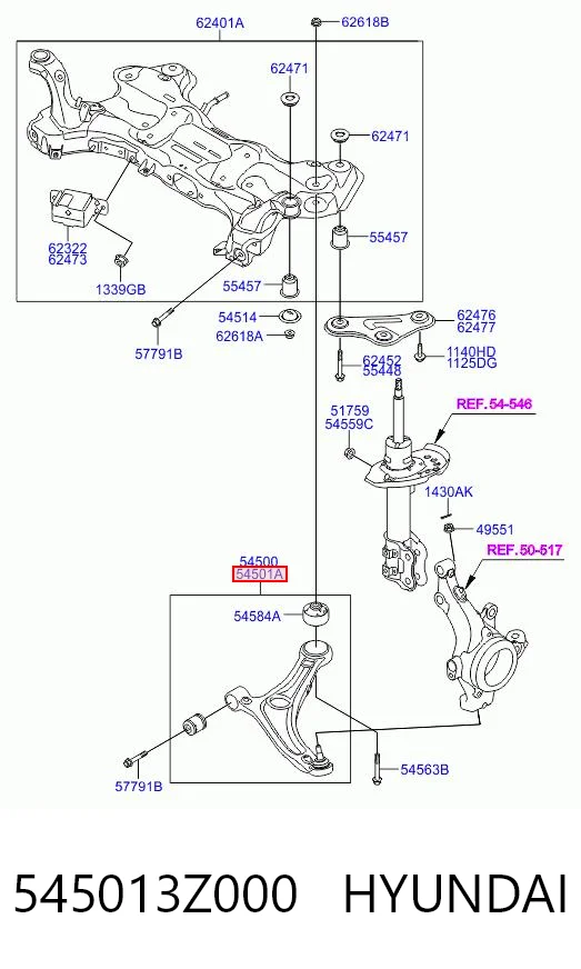 545013Z000 Hyundai/Kia