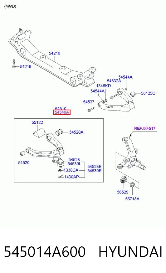 545014A600 Hyundai/Kia