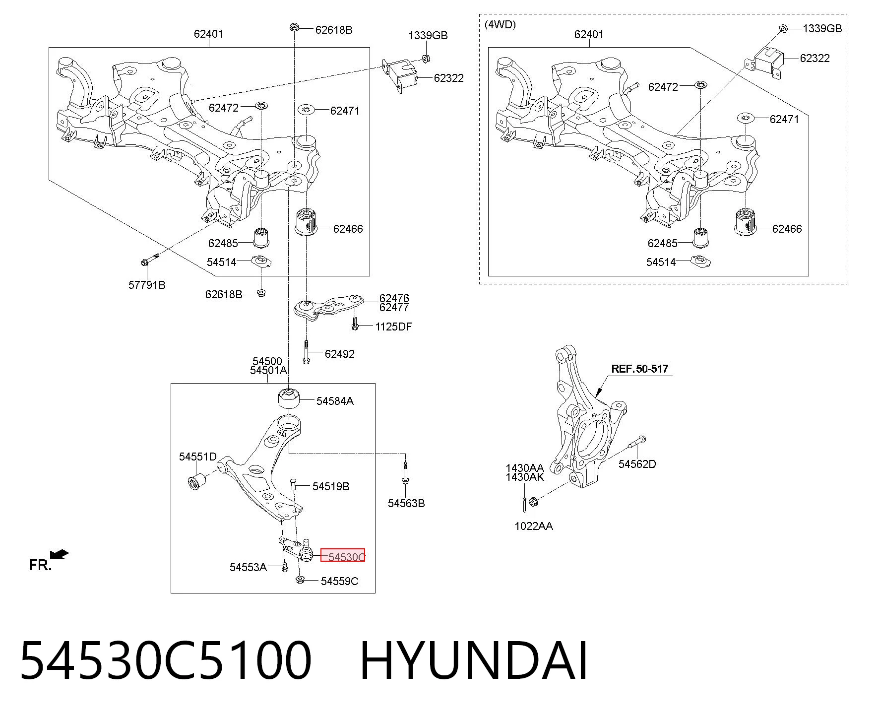 54530C5100 Hyundai/Kia