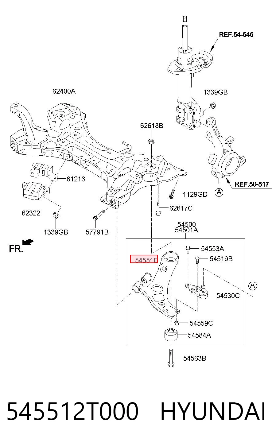 545512T000 Hyundai/Kia