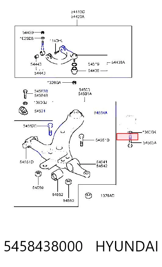 5458438000 Hyundai/Kia