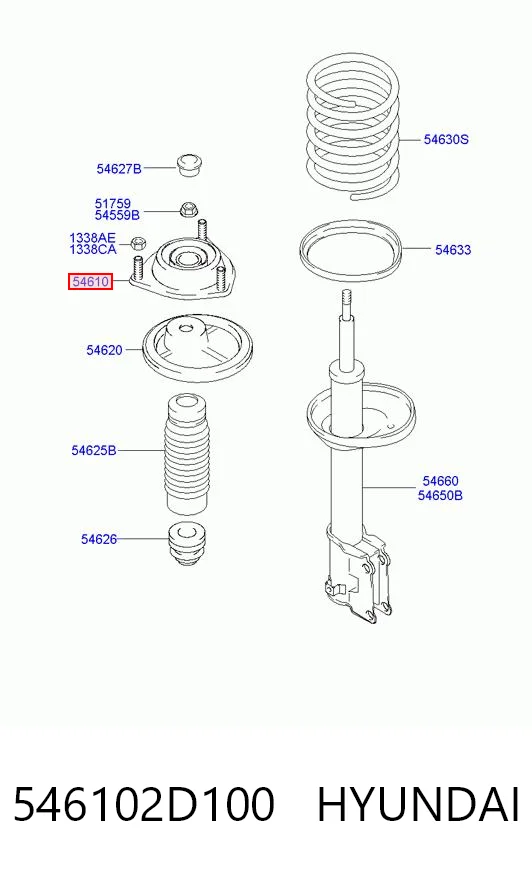 546102D100 Hyundai/Kia