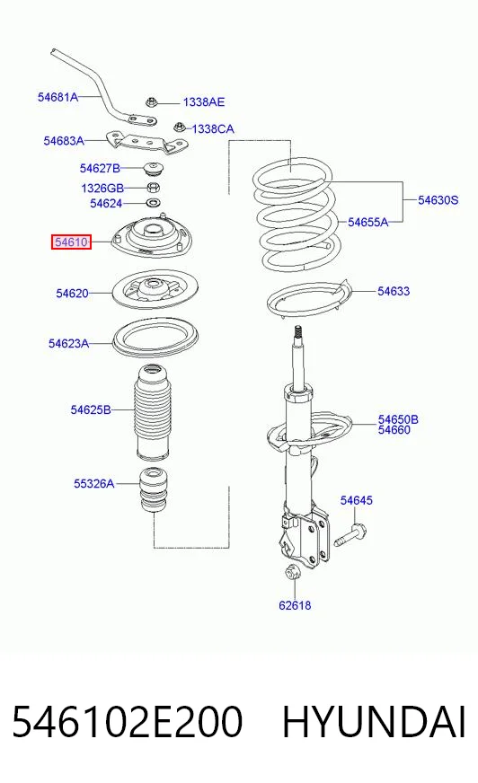 546102E200 Hyundai/Kia