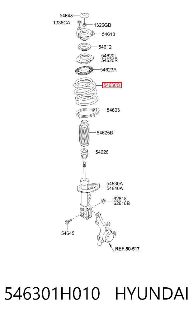 546301H010 Hyundai/Kia