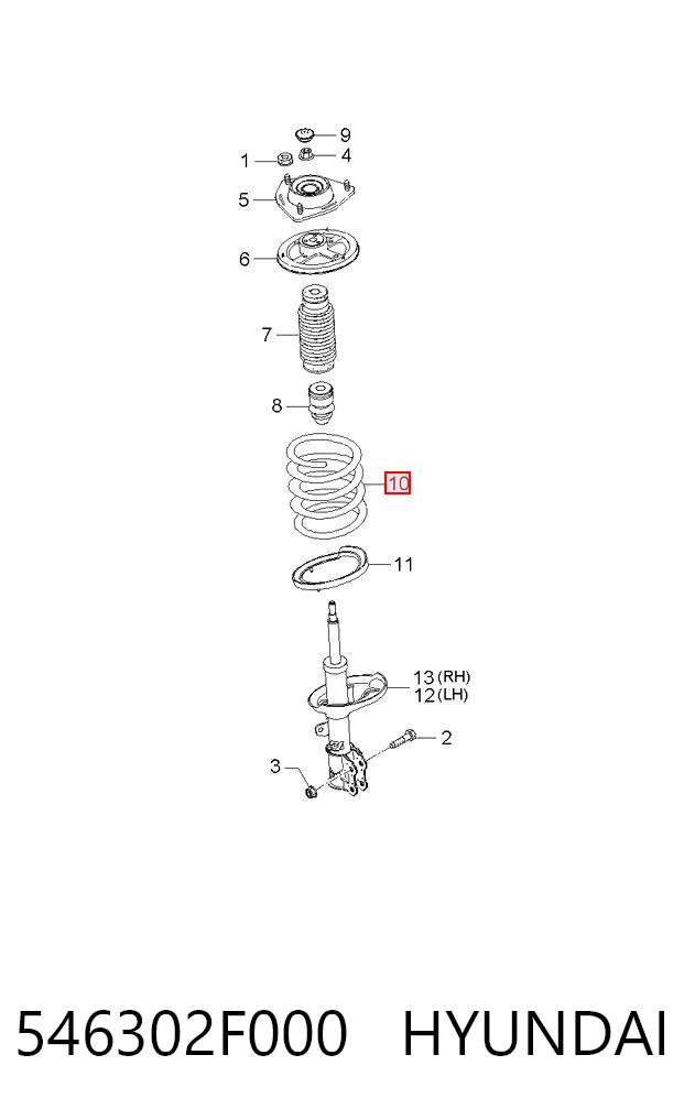 546302F000 Hyundai/Kia