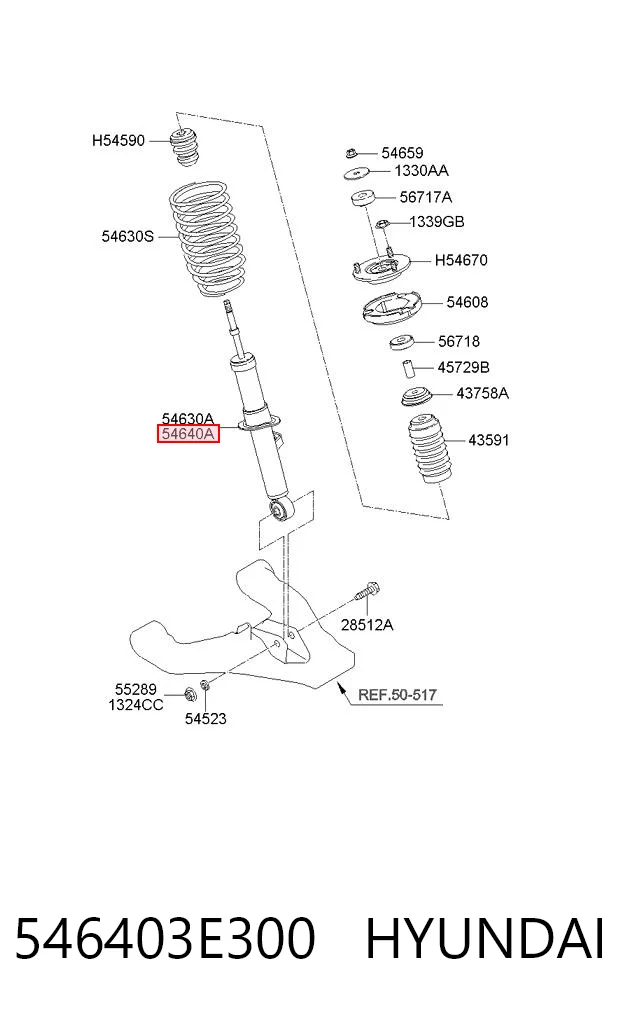 546403E300 Hyundai/Kia