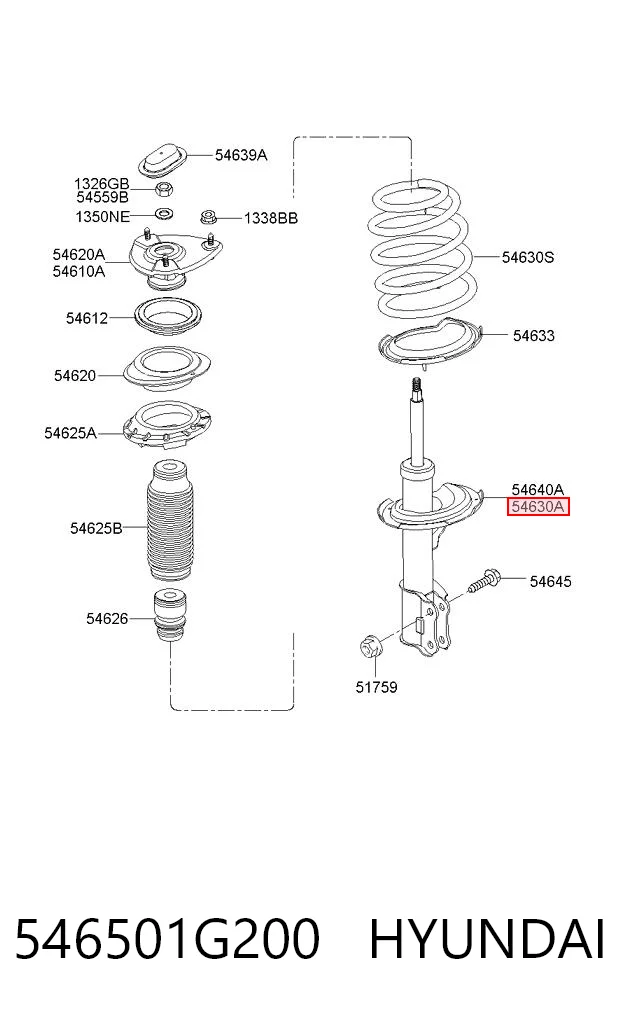 546501G200 Hyundai/Kia