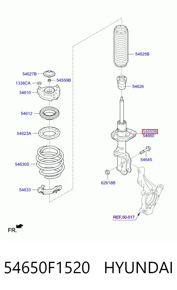 54650F1520 Hyundai/Kia