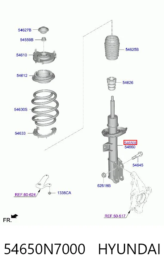 54650N7000 Hyundai/Kia