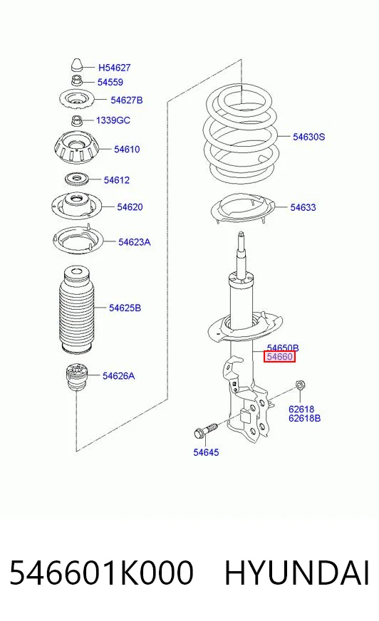 546601K000 Hyundai/Kia