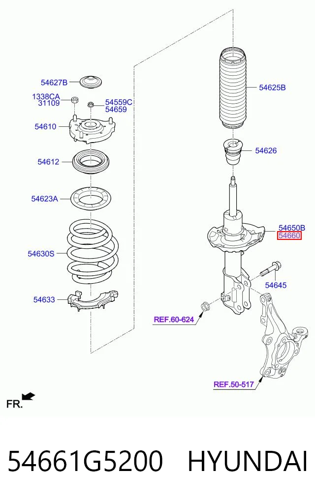 54661G5200 Hyundai/Kia