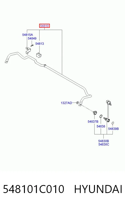 548101C010 Hyundai/Kia