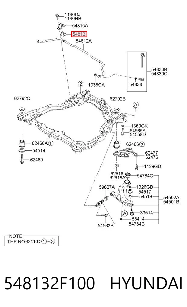 548132F100 Hyundai/Kia