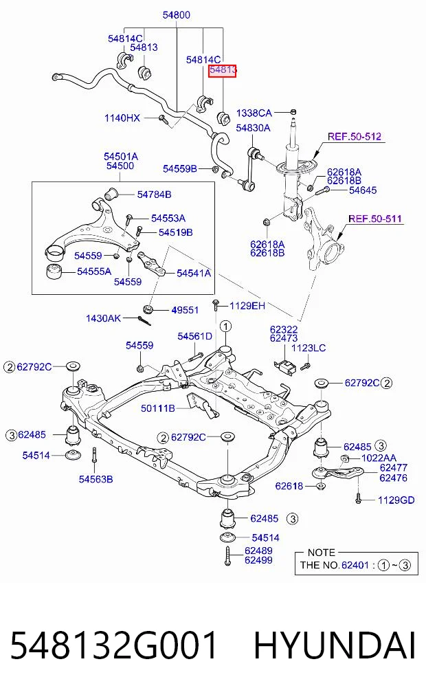 548132G001 Hyundai/Kia