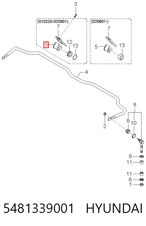 5481339001 Hyundai/Kia