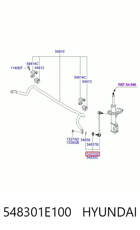 548301E100 Hyundai/Kia