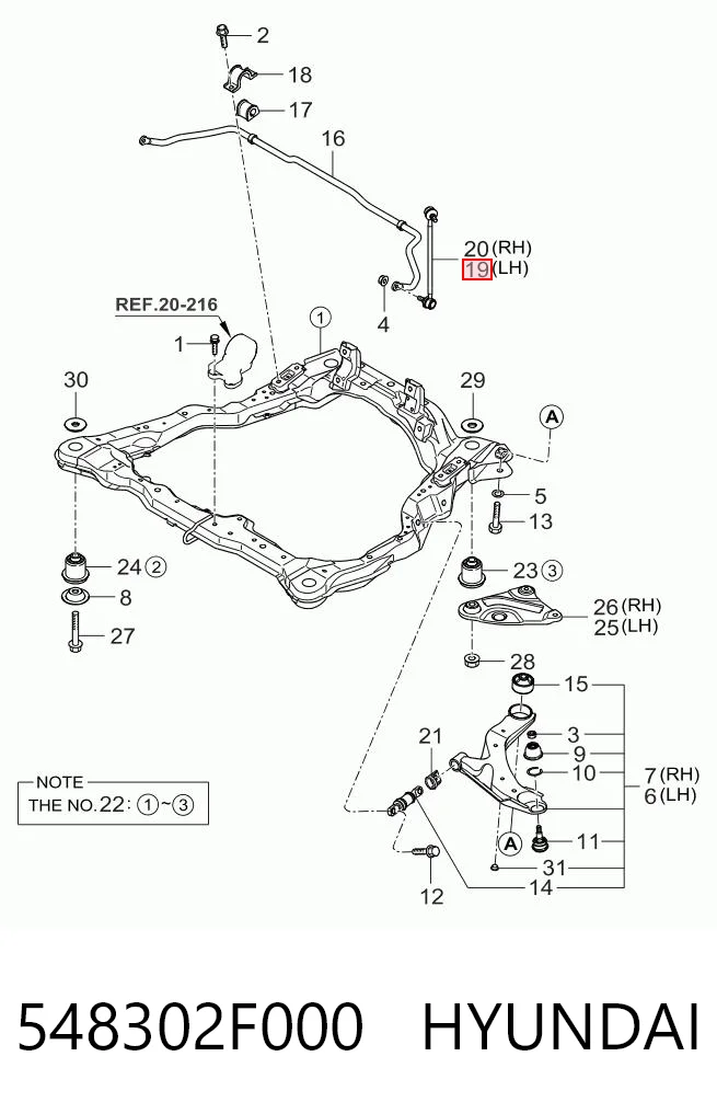 548302F000 Hyundai/Kia